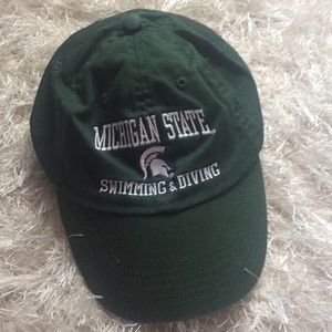 Michigan State Swimming & Diving Baseball Hat